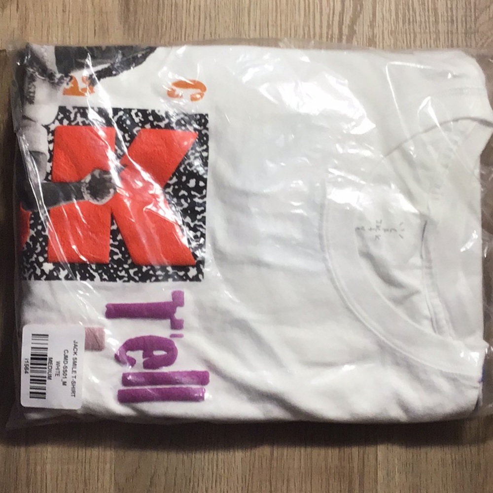 TRAVIS SCOTT SHIRT MENS MEDIUM NEW